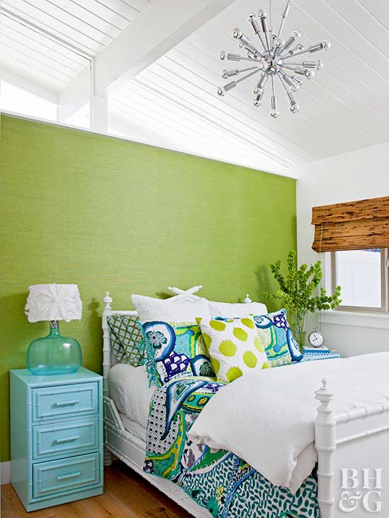 Greenery Accent Wall
